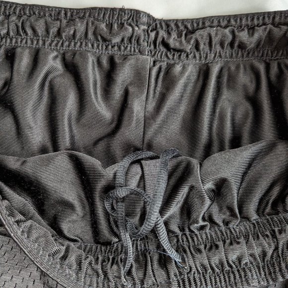 Black Mesh/Dazzle Reversible Basketball Shorts - Picture 3 of 6